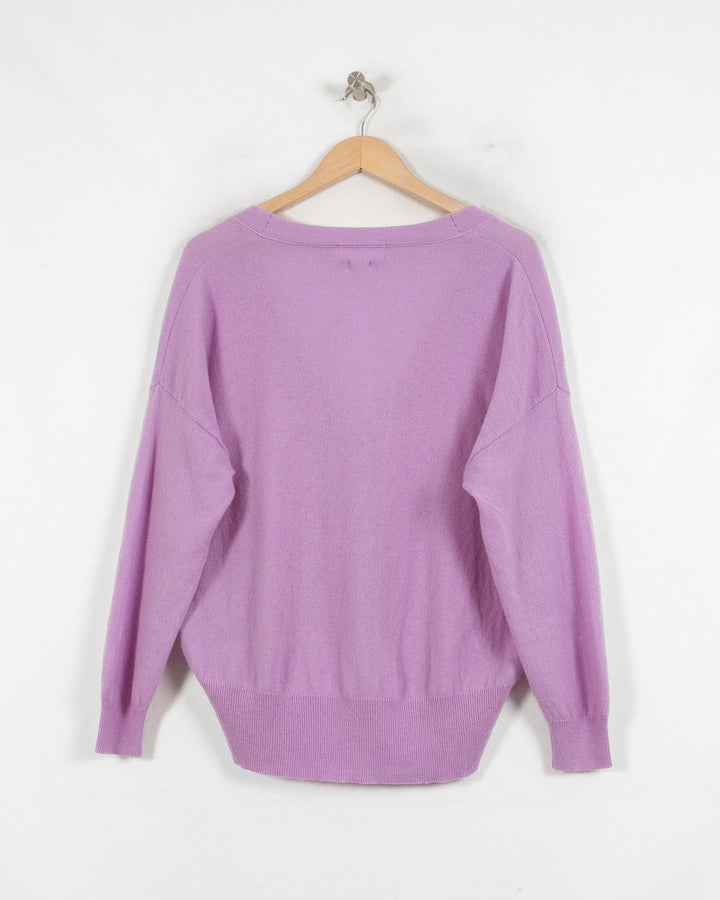 Not Shy Cardigan Violet