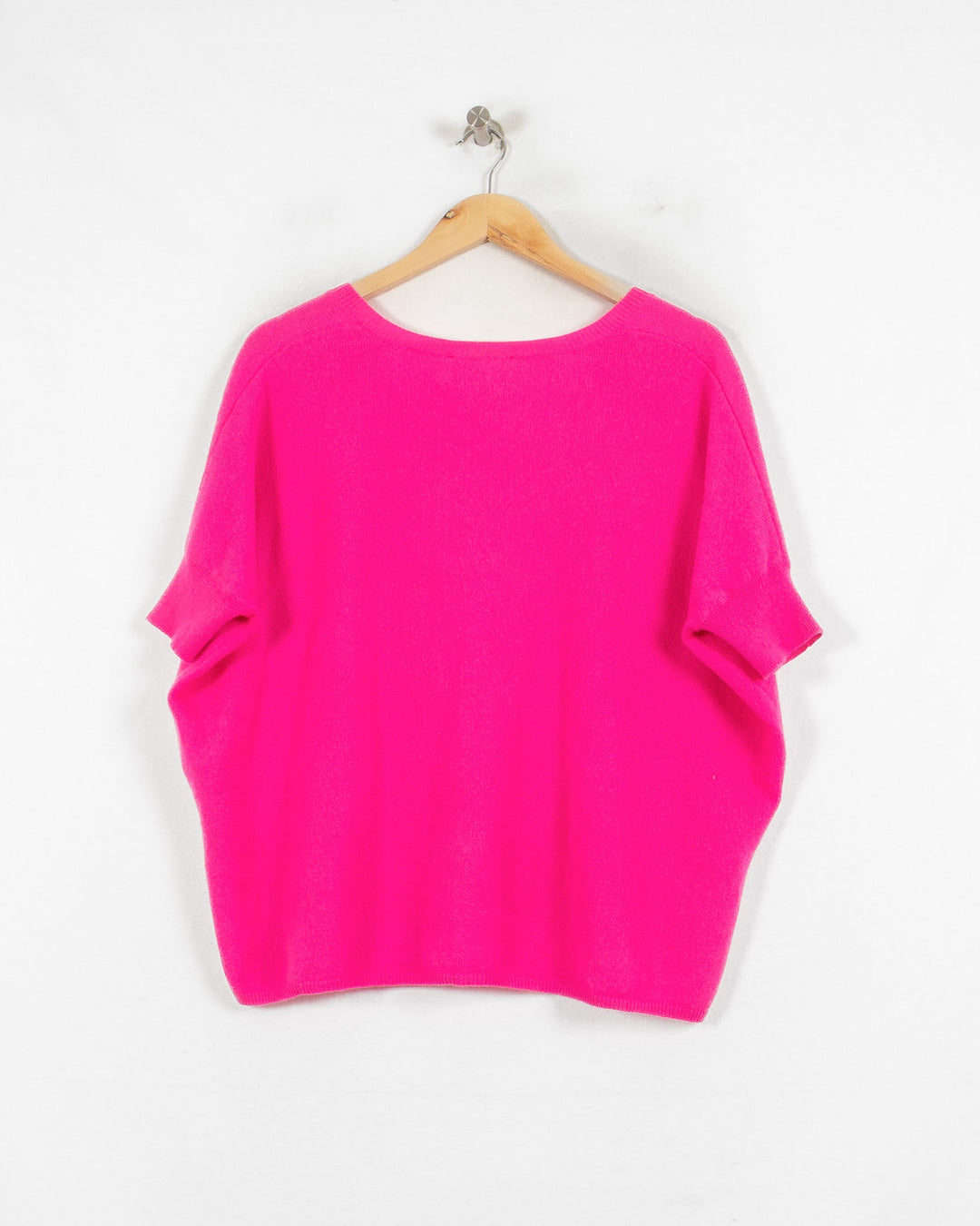 Pull Col V cachemire femme rose Absolut Cashmere - seconde main Revivr (vue 4)
