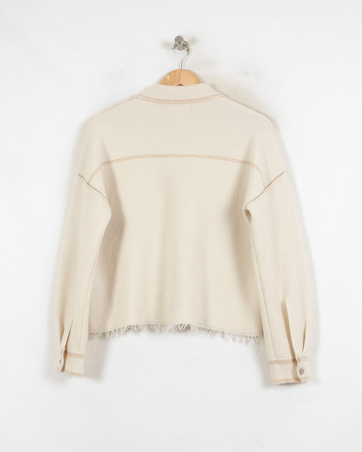 Not Shy Cardigan Beige
