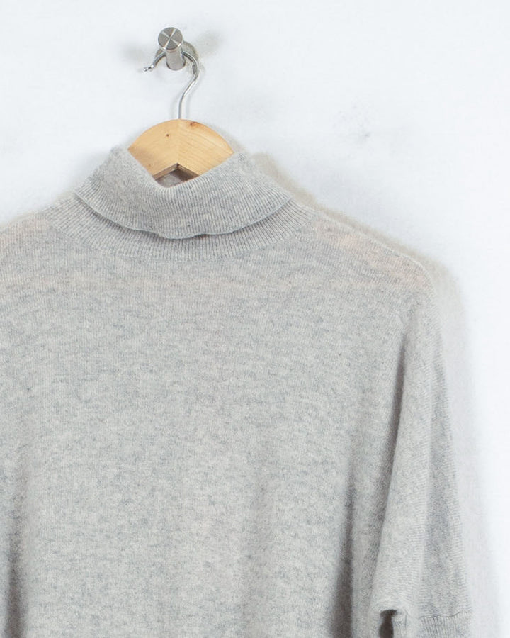 ABSOLUT CASHMERE COL ROULÉ GRIS