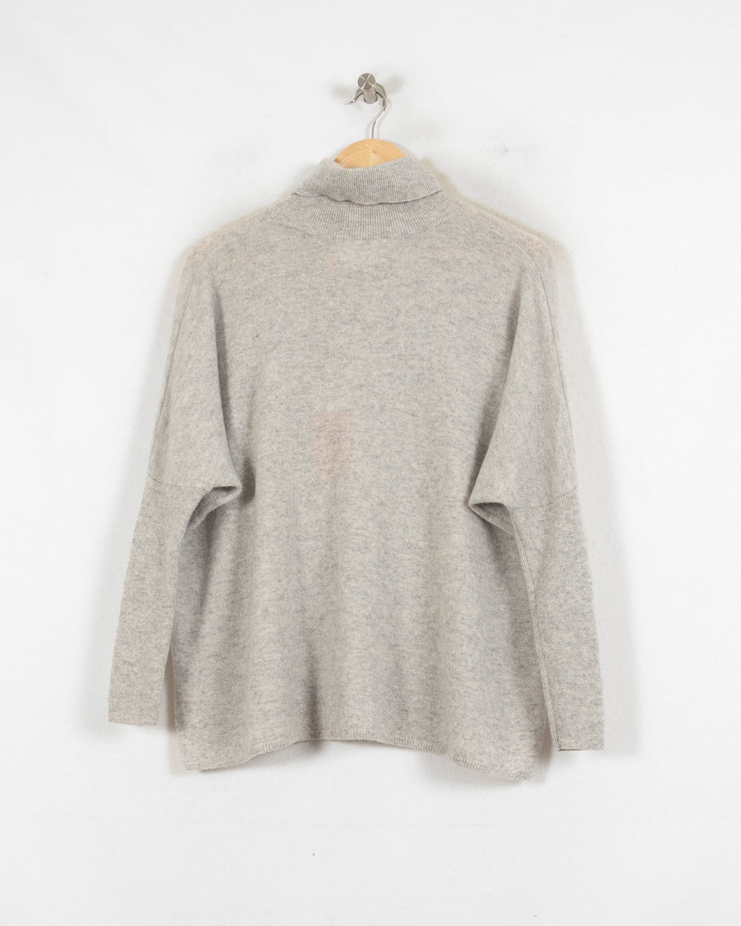 ABSOLUT CASHMERE COL ROULÉ GRIS