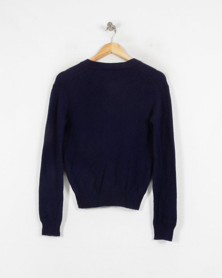 Eric Bompard Cardigan Bleu