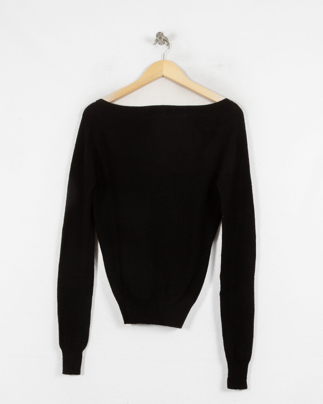 ABSOLUT CASHMERE CARDIGAN NOIR