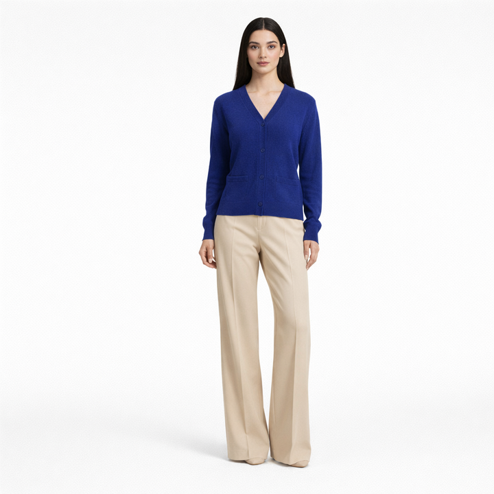 ERIC BOMPARD CARDIGAN BLEU