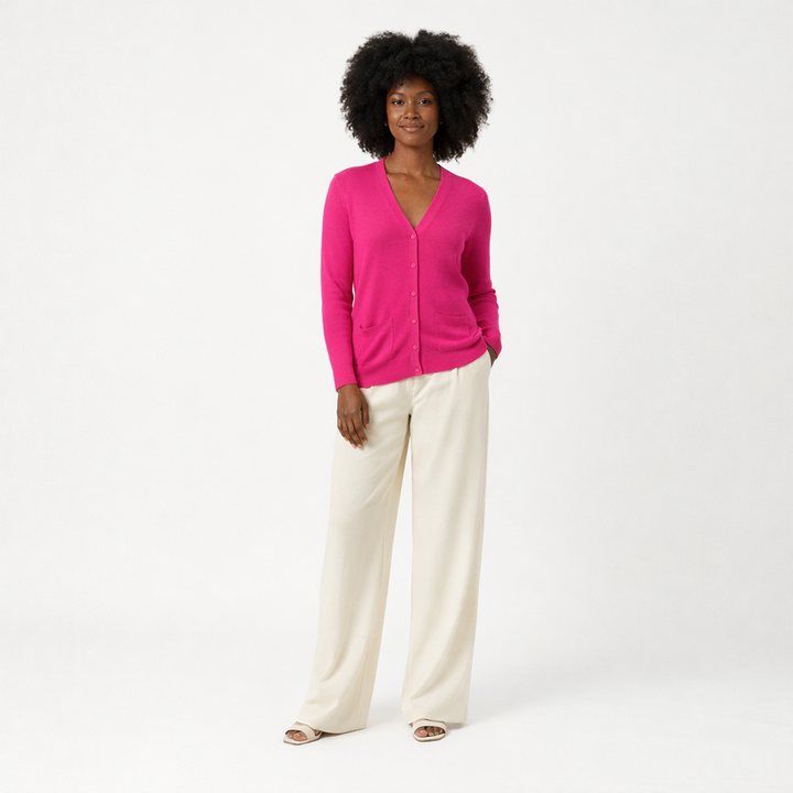 ERIC BOMPARD CARDIGAN ROSE
