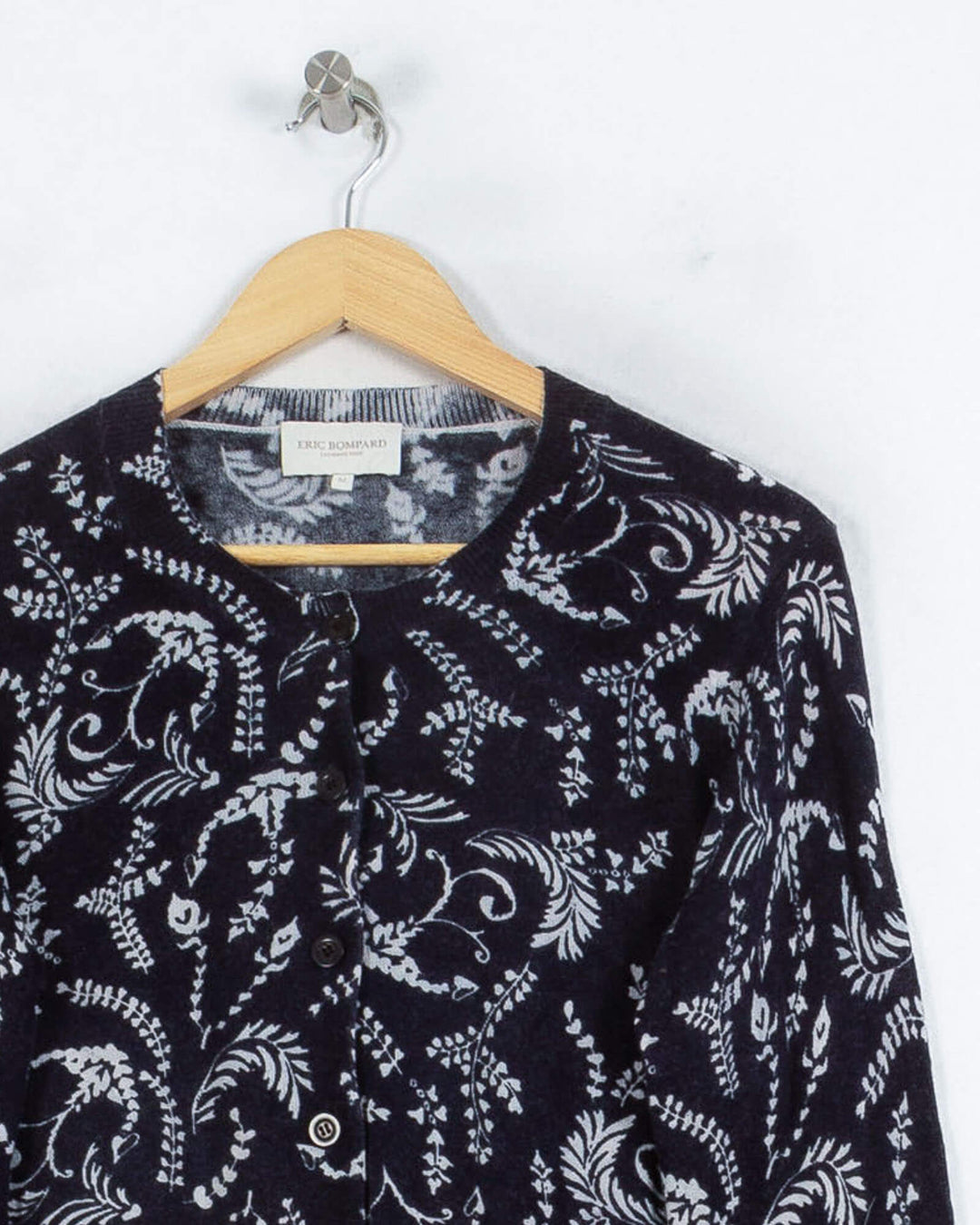 Cardigan cachemire femme bleu Eric Bompard - seconde main Revivr (vue 2)