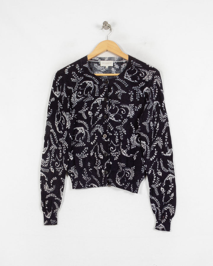 Cardigan cachemire femme bleu Eric Bompard - seconde main Revivr (vue 3)