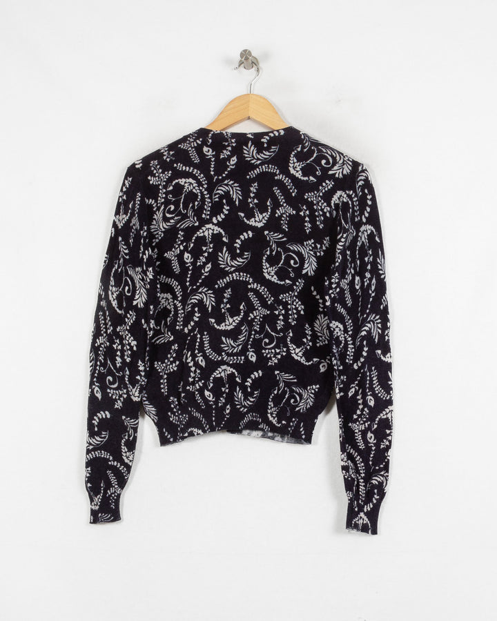 Cardigan cachemire femme bleu Eric Bompard - seconde main Revivr (vue 4)