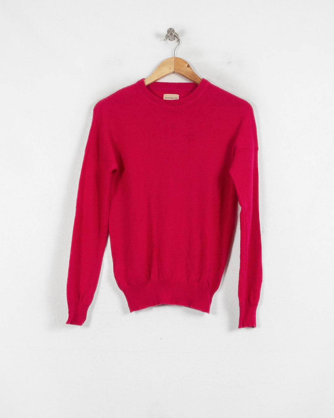Pull Col Rond cachemire femme rose - seconde main Revivr (vue 3)