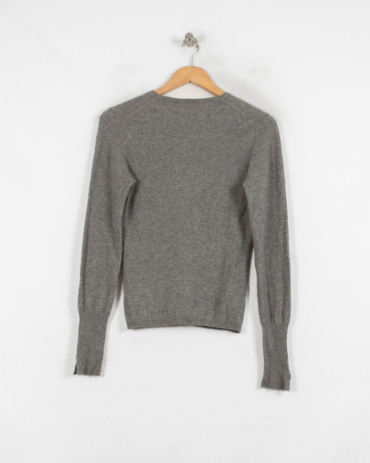 Eric Bompard Col Rond Gris