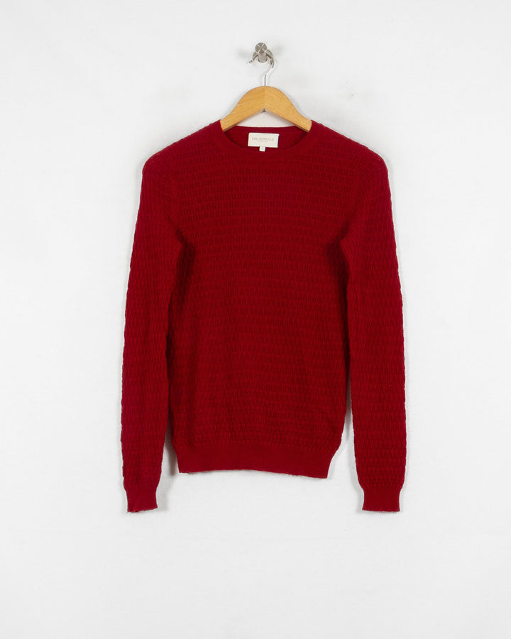 ERIC BOMPARD COL ROND BORDEAUX