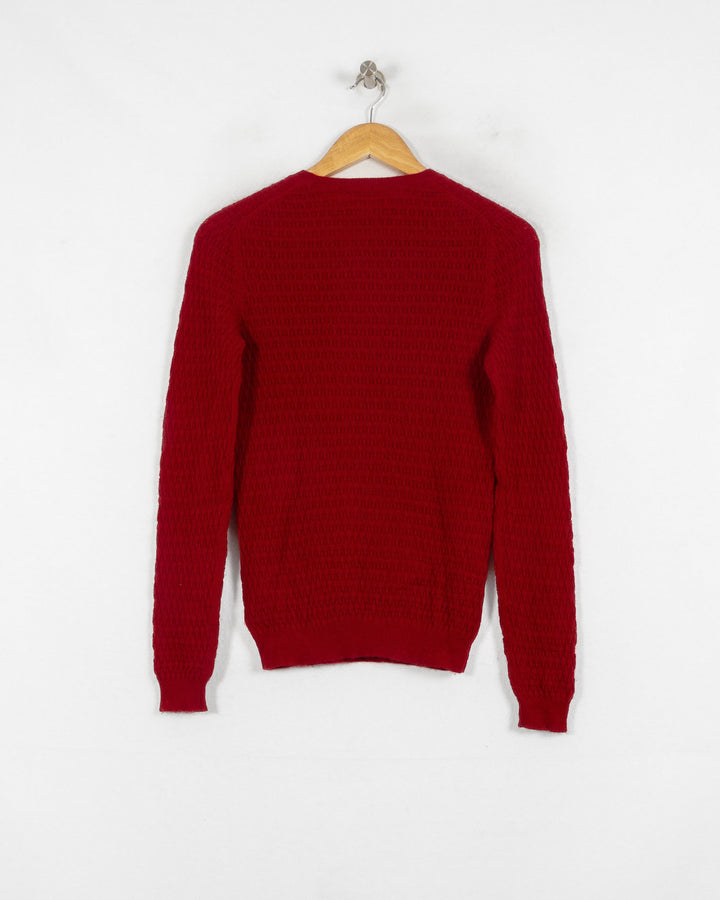 ERIC BOMPARD COL ROND BORDEAUX