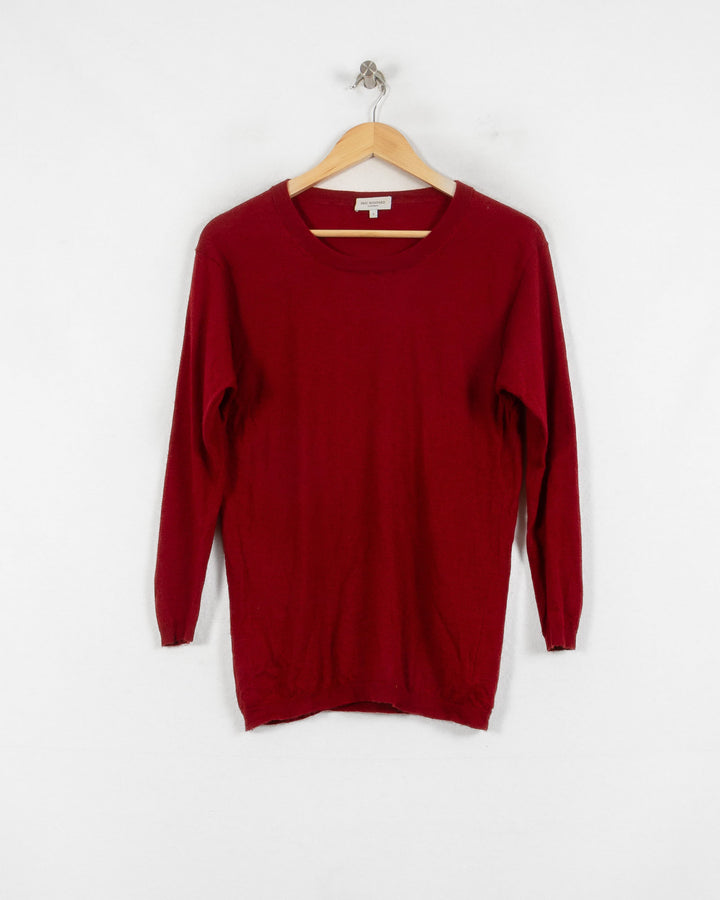 ERIC BOMPARD COL ROND BORDEAUX