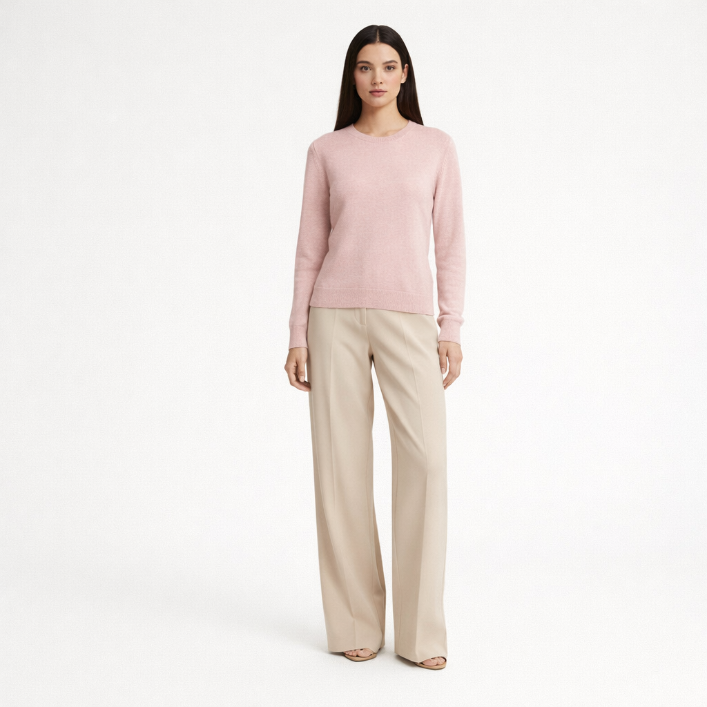 ERIC BOMPARD COL ROND ROSE