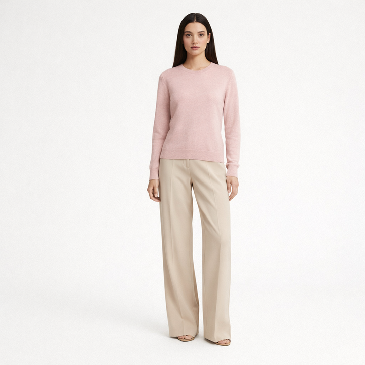 ERIC BOMPARD COL ROND ROSE