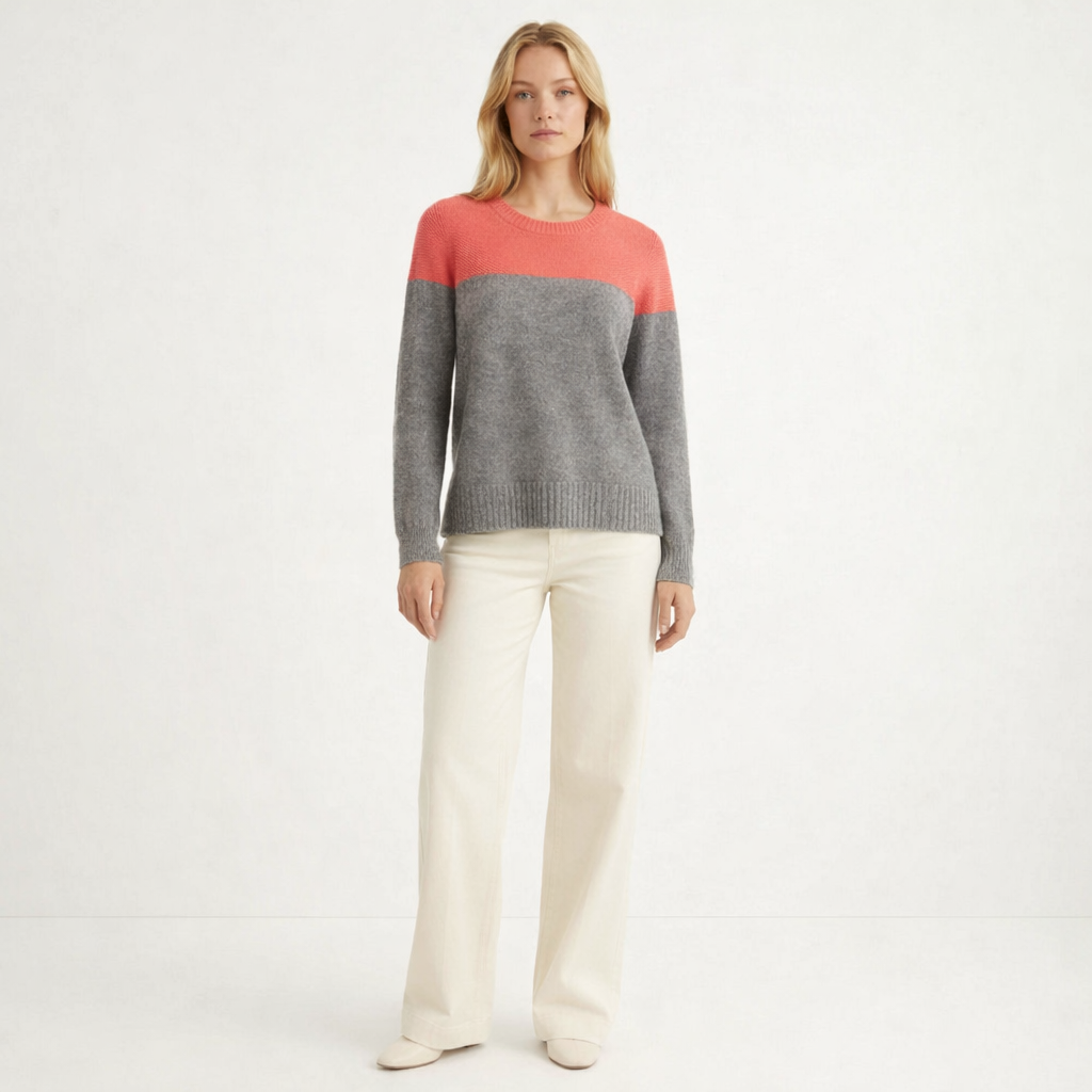 ERIC BOMPARD COL ROND GRIS