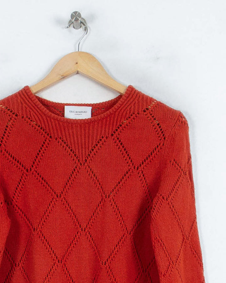 Eric Bompard Col Rond Orange