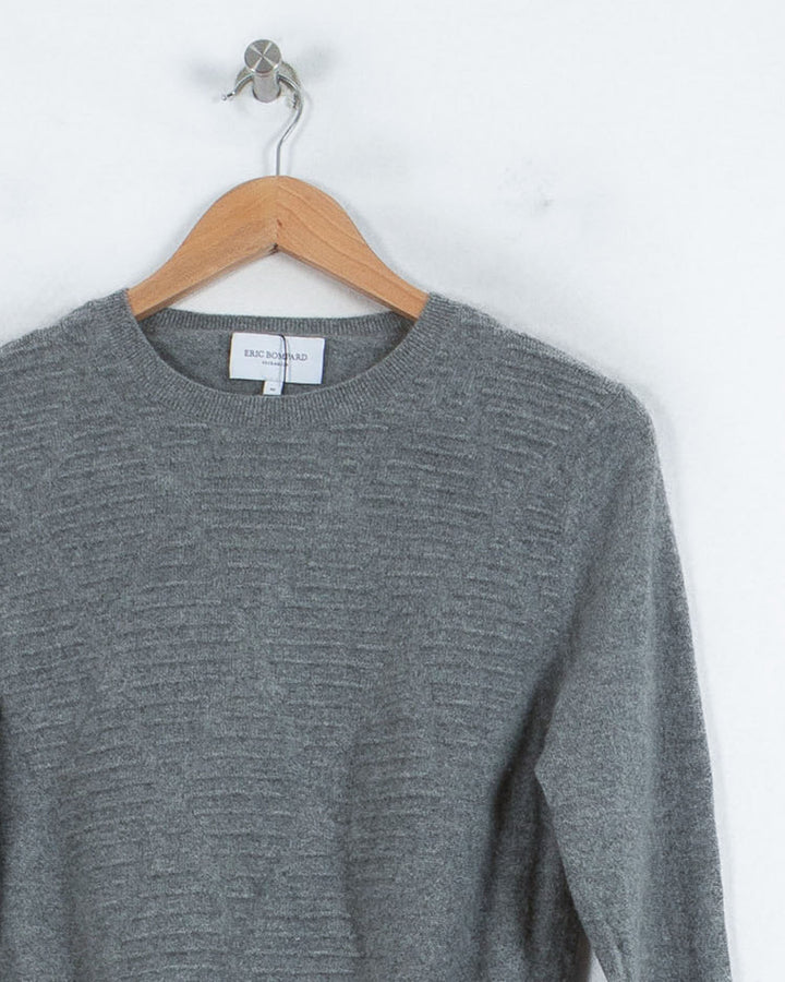 Eric Bompard Col Rond Gris