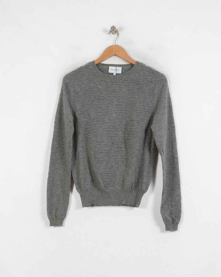 Eric Bompard Col Rond Gris