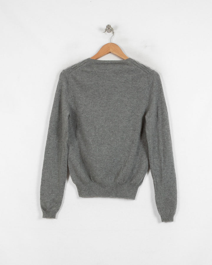 Eric Bompard Col Rond Gris