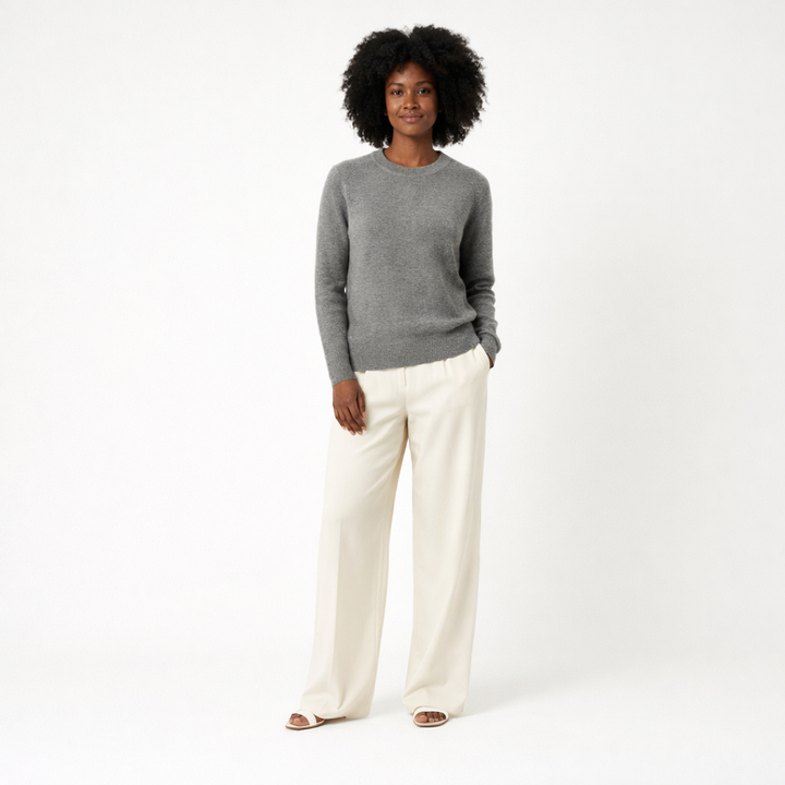 ERIC BOMPARD COL ROND GRIS