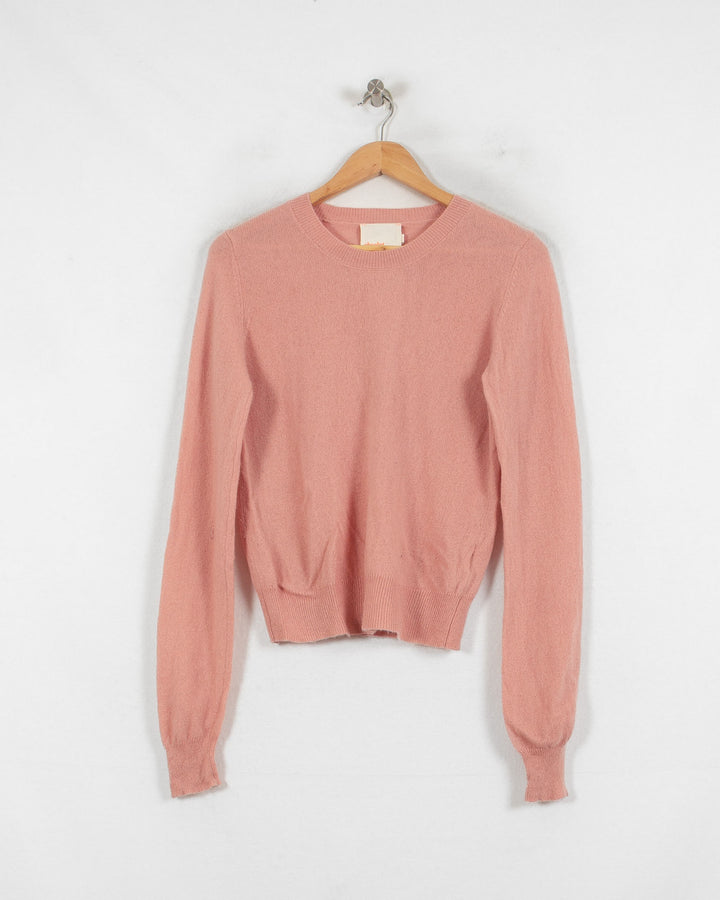 ABSOLUT CASHMERE COL ROND ROSE