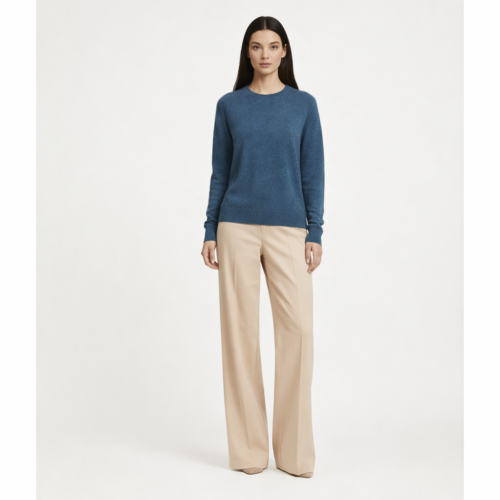 ERIC BOMPARD COL ROND BLEU