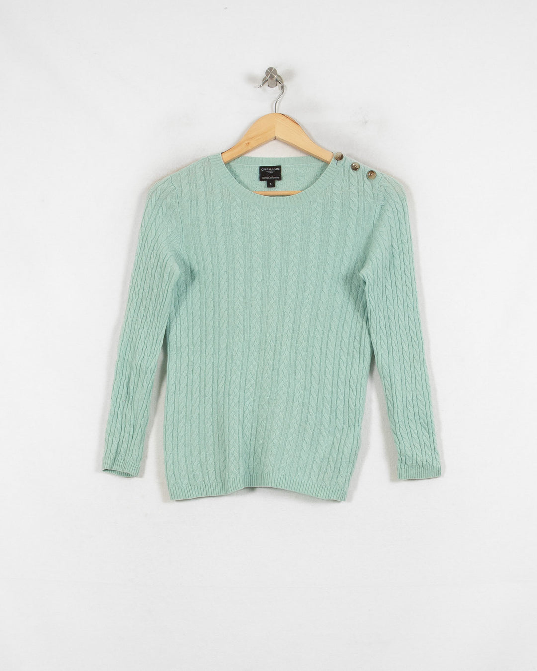 CYRILLUS COL ROND VERT