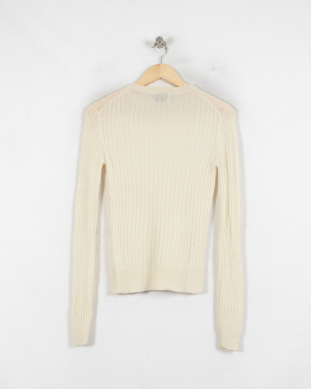 Authentic Cashmere Col Rond Beige