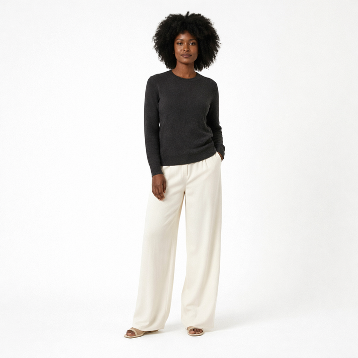 ERIC BOMPARD COL ROND GRIS