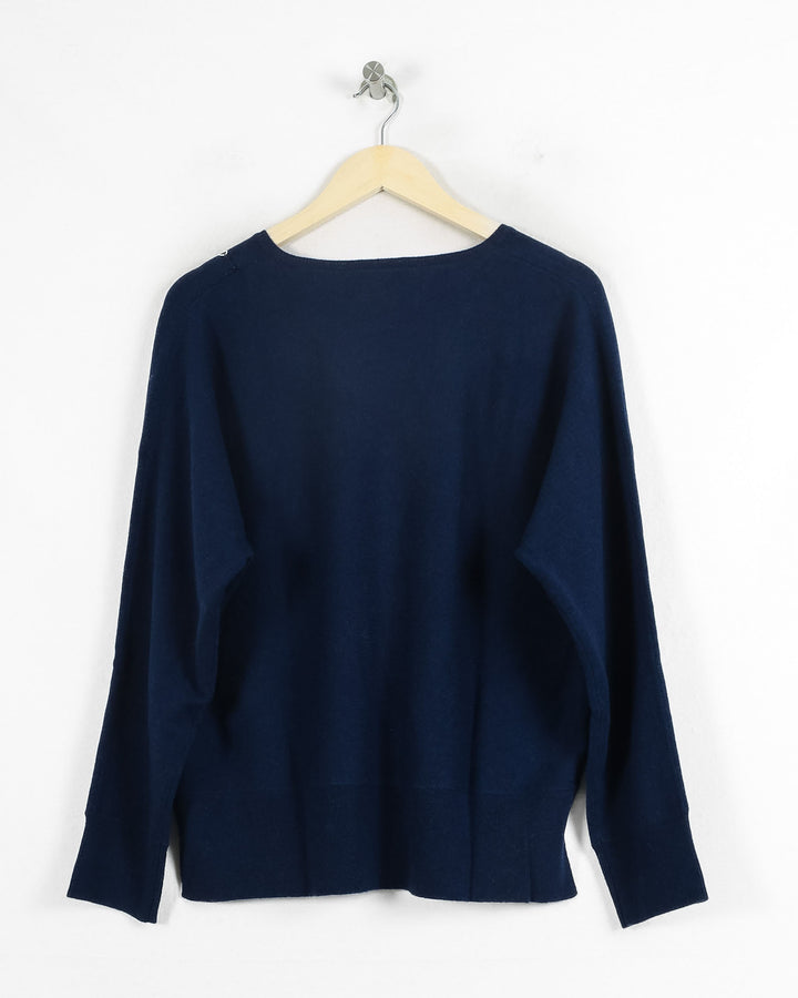 AUTRES COL V BLEU