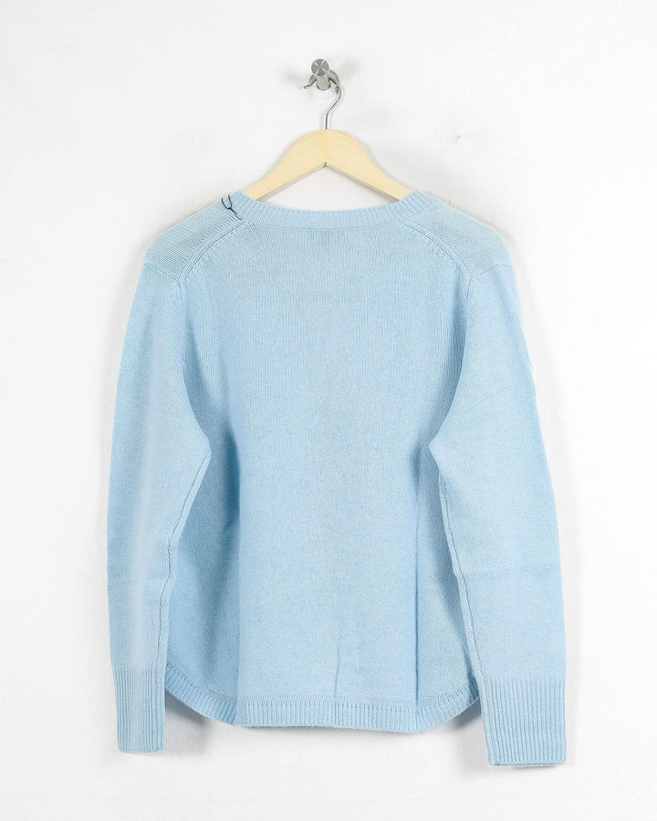 AUTRES COL V BLEU