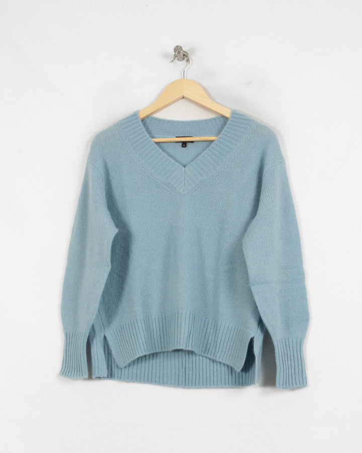 AUTRES COL V BLEU