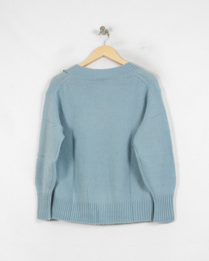 AUTRES COL V BLEU