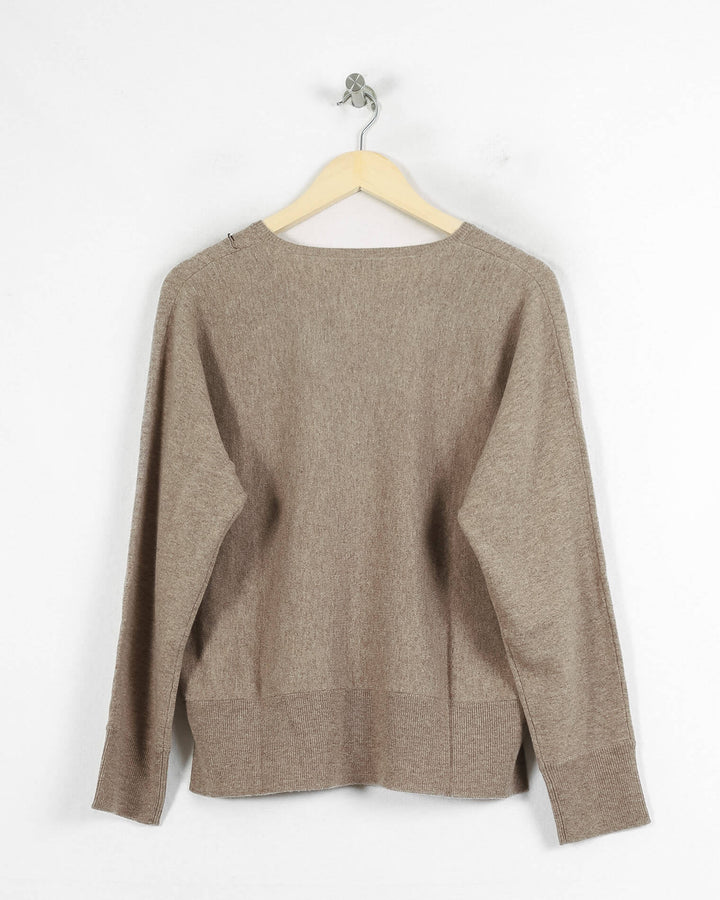 AUTRES COL V BEIGE