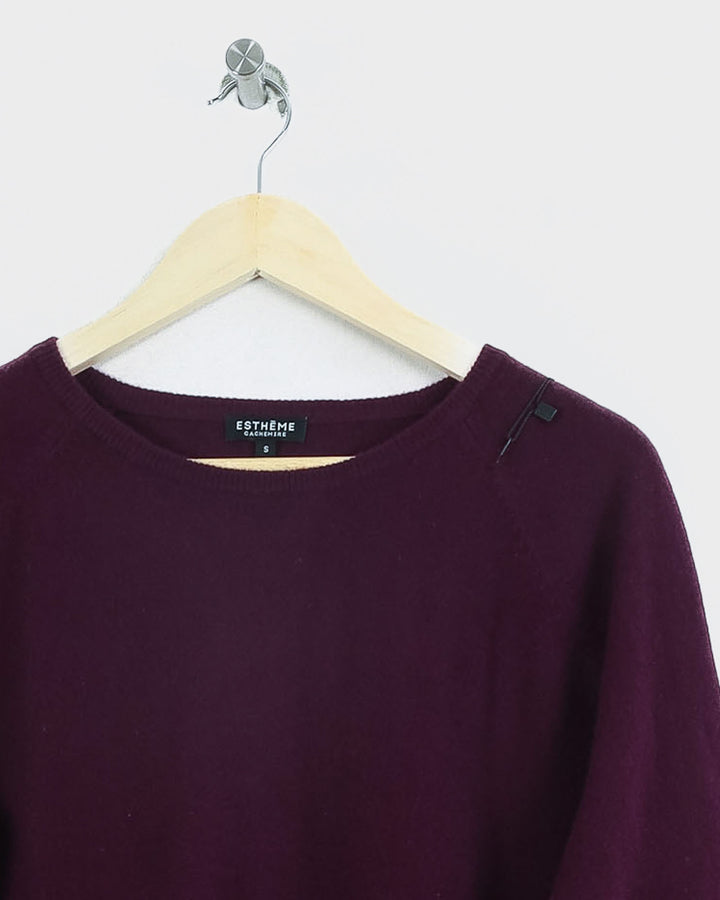 Col Rond Violet