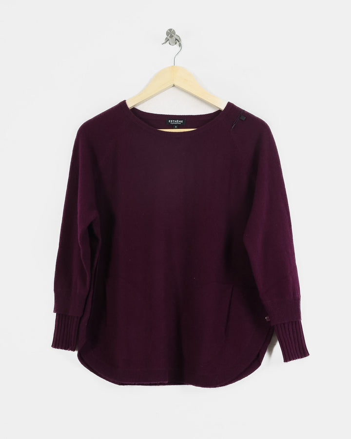 Col Rond Violet
