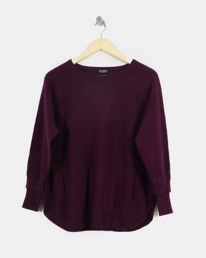 Col Rond Violet