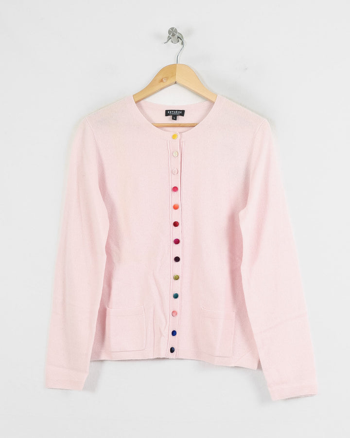 Estheme Col Rond Rose
