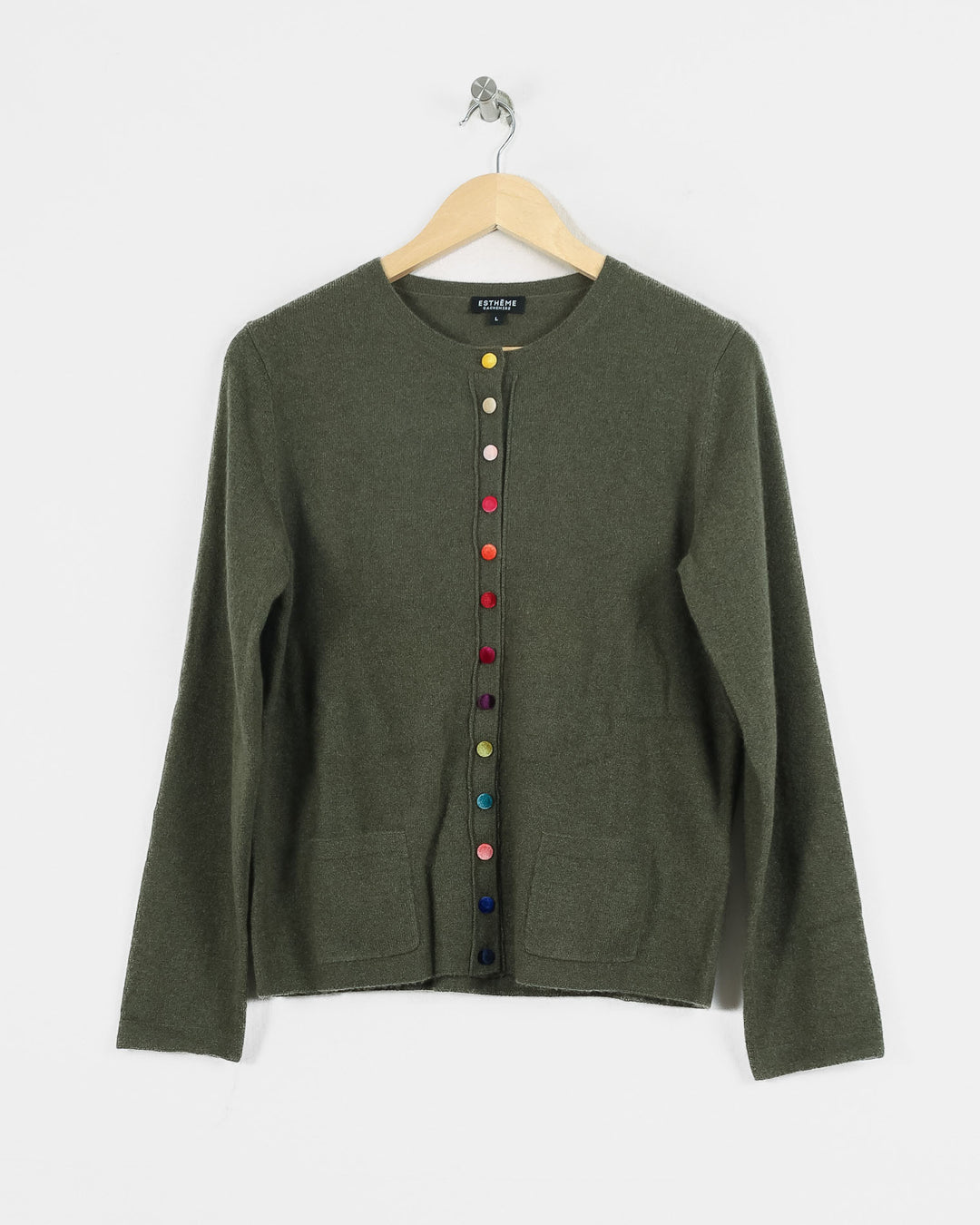 Estheme Col Rond Vert