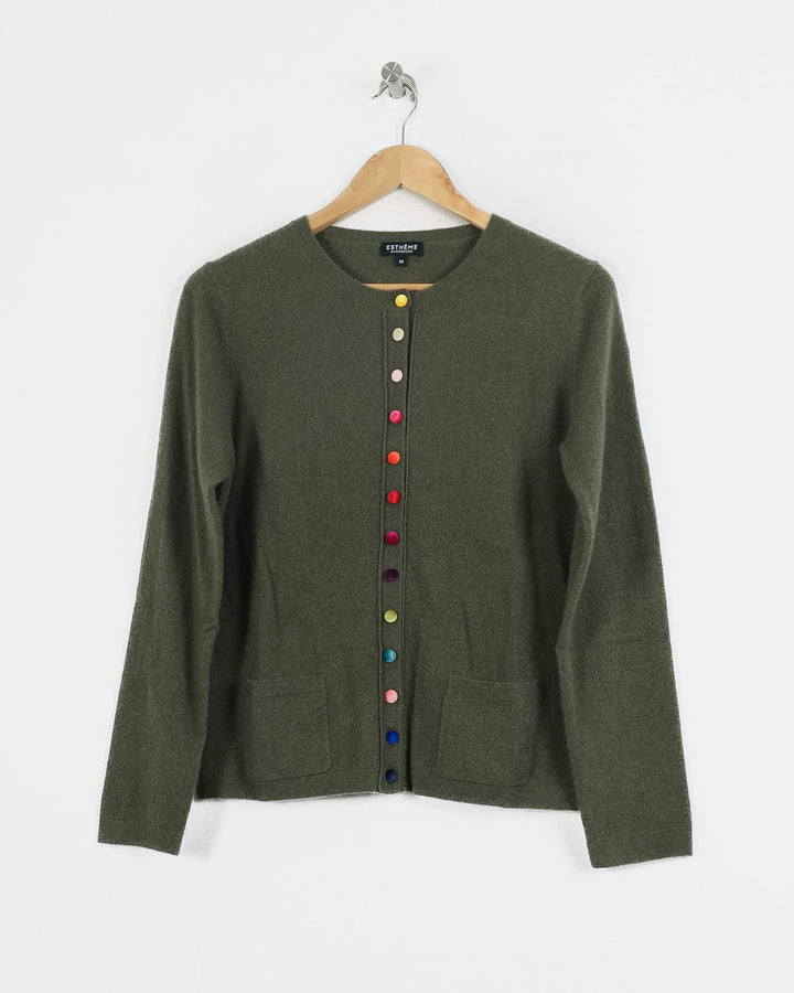 Estheme Col Rond Vert