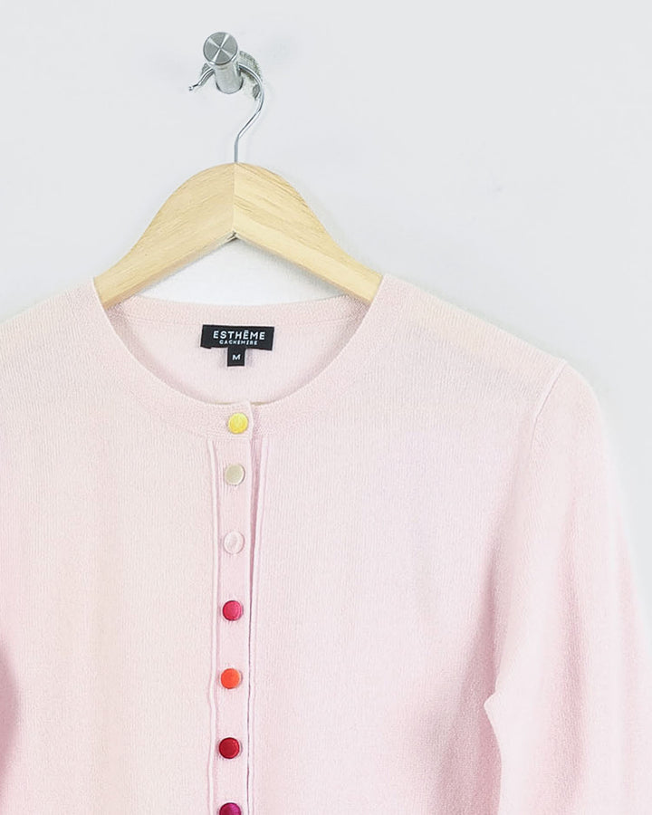 Estheme Col Rond Rose