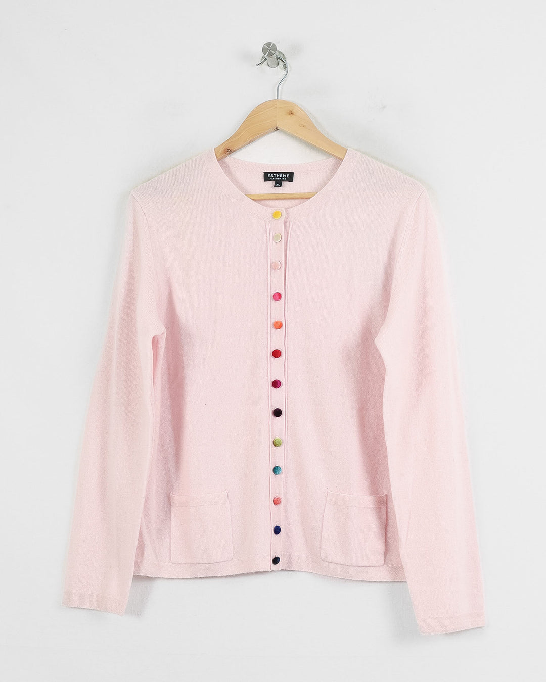 Estheme Col Rond Rose