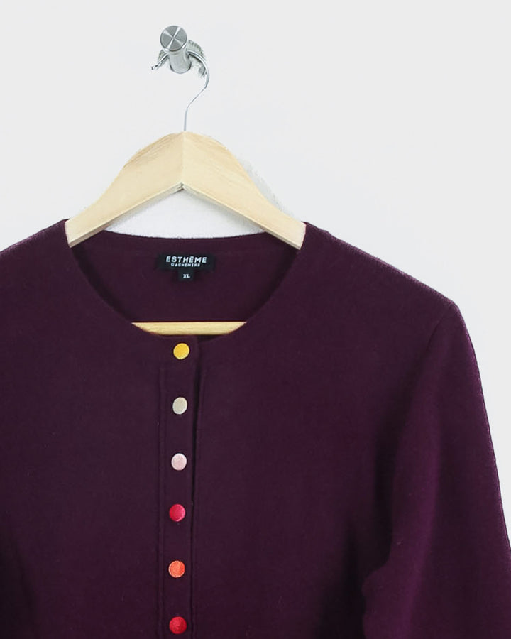 Estheme Col Rond Violet