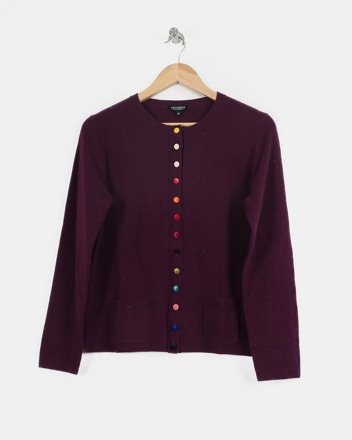 Estheme Col Rond Violet