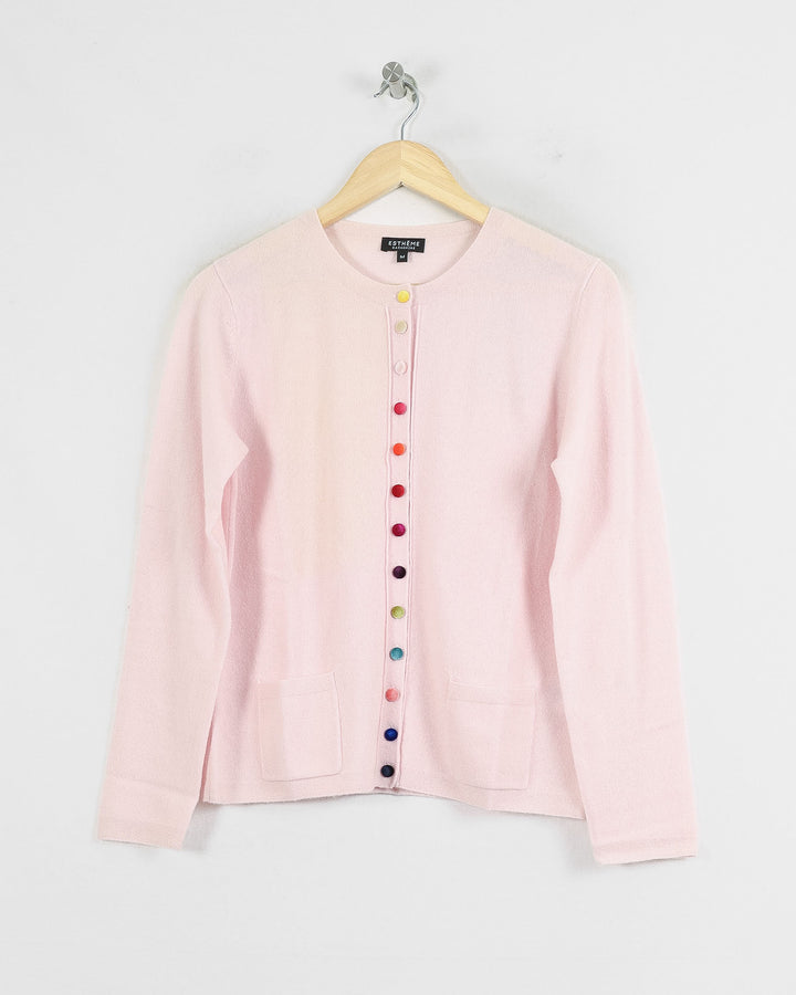 Estheme Col Rond Rose