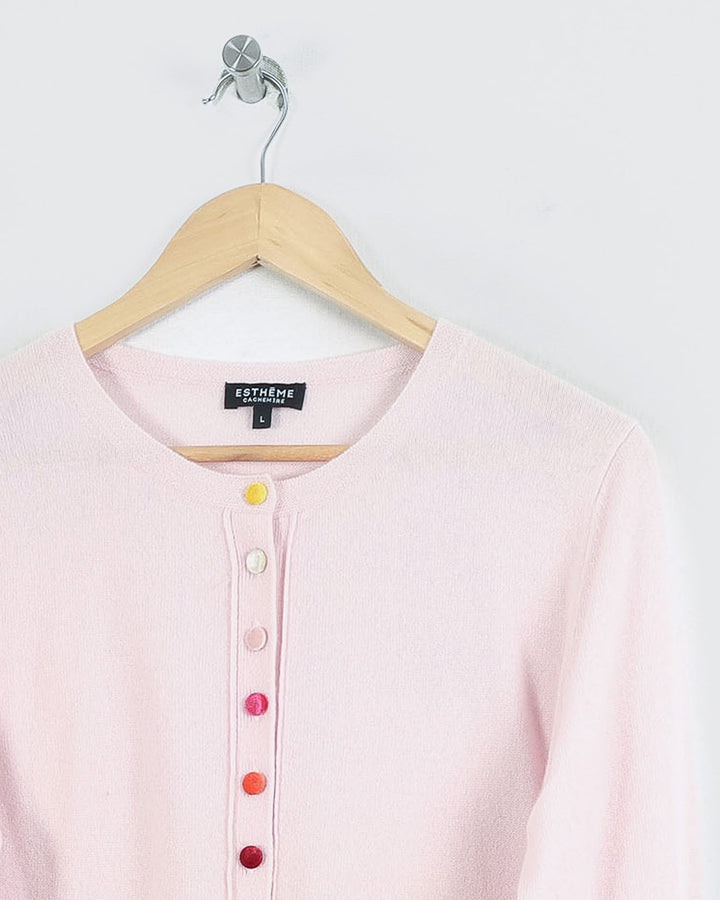 Estheme Col Rond Rose