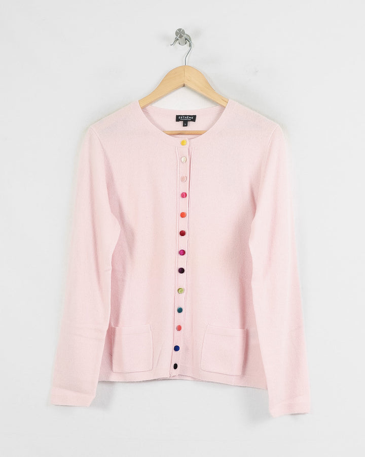 Estheme Col Rond Rose