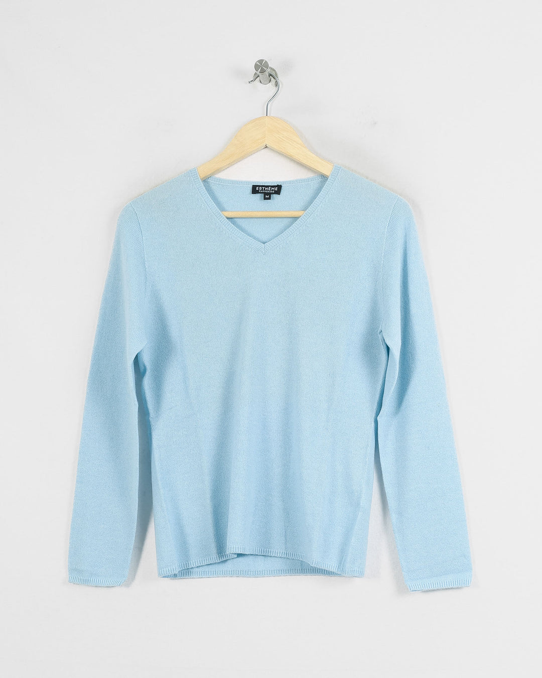 Estheme Col V Bleu