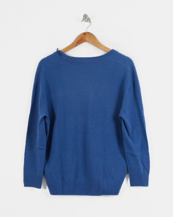 Estheme Col V Bleu
